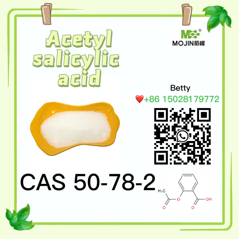 Ácido acetilsalicílico cristalino blanco CAS 50-78-2