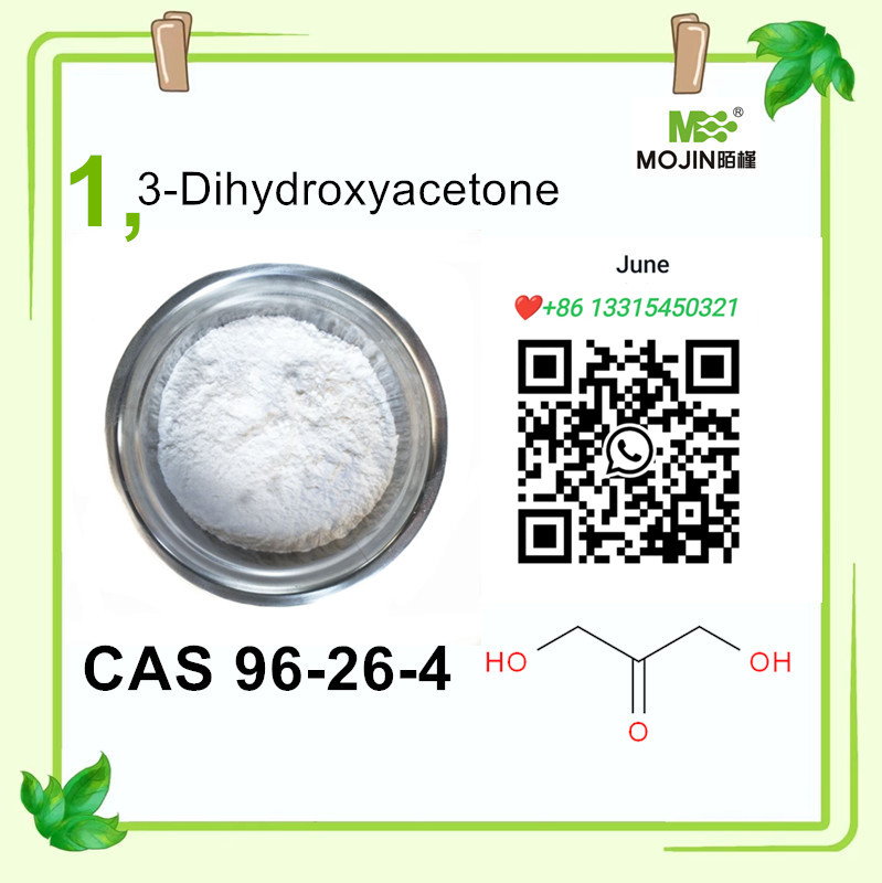 Valkoinen jauhe 1,3-dihydroksiasetoni CAS 96-26-4