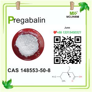 Hvidt pulver Pregabalin CAS 148553-50-8