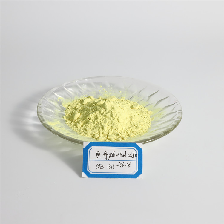 Lead oxide yellow