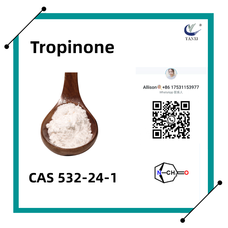 Comprar Tropinona/tropan-3-ona CAS 532-24-1, Tropinona/tropan-3-ona CAS 532-24-1 Precios, Tropinona/tropan-3-ona CAS 532-24-1 Marcas, Tropinona/tropan-3-ona CAS 532-24-1 Fabricante, Tropinona/tropan-3-ona CAS 532-24-1 Citas, Tropinona/tropan-3-ona CAS 532-24-1 Empresa.