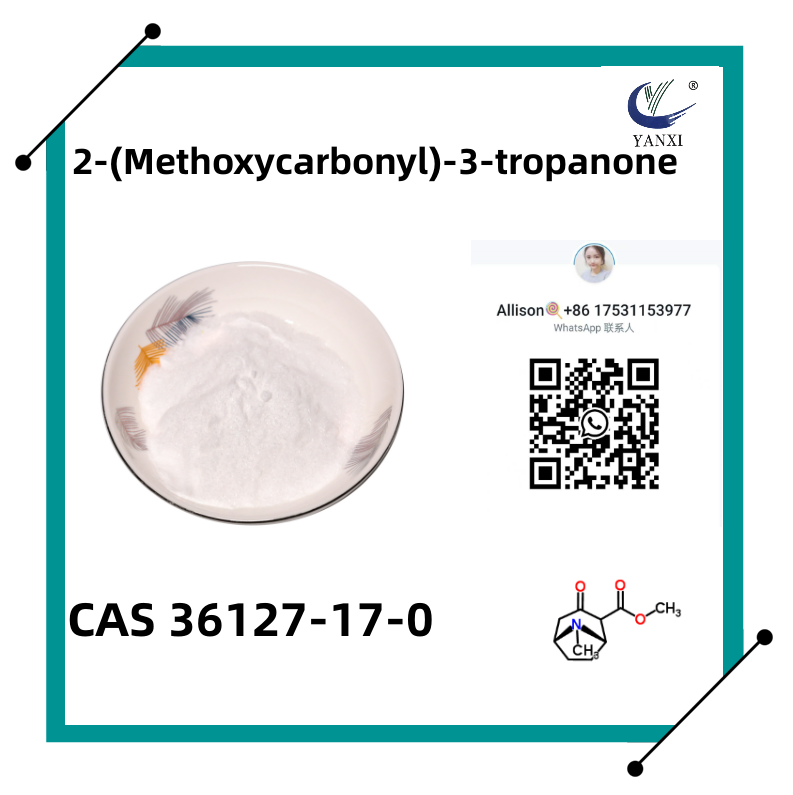 2-คาร์โบเมทอกซี-3-ทรอปิโนน CAS
 36127-17-0
