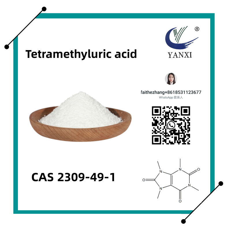 Axit Tetramethyluric CAS 2309-49-1 Theacrine