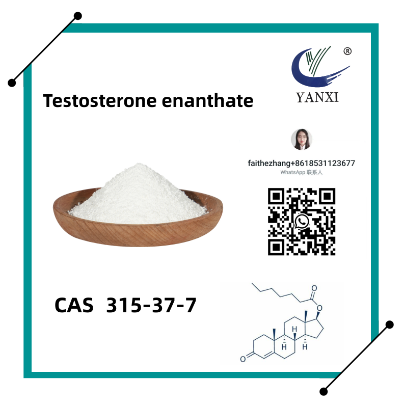 Enantato de testosterona de la hormona sexual masculina CAS 315-37-7