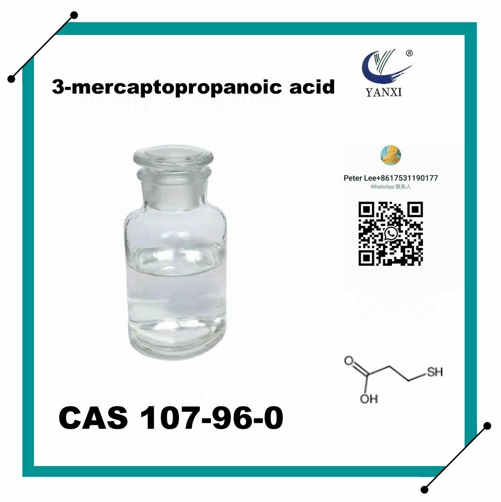 Купете 3-меркаптопропионова киселина (3-MPA
) CAS
 107-96-0,3-меркаптопропионова киселина (3-MPA
) CAS
 107-96-0 Цена,3-меркаптопропионова киселина (3-MPA
) CAS
 107-96-0 марка,3-меркаптопропионова киселина (3-MPA
) CAS
 107-96-0 Производител,3-меркаптопропионова киселина (3-MPA
) CAS
 107-96-0 Цитати. 3-меркаптопропионова киселина (3-MPA
) CAS
 107-96-0 Компания,