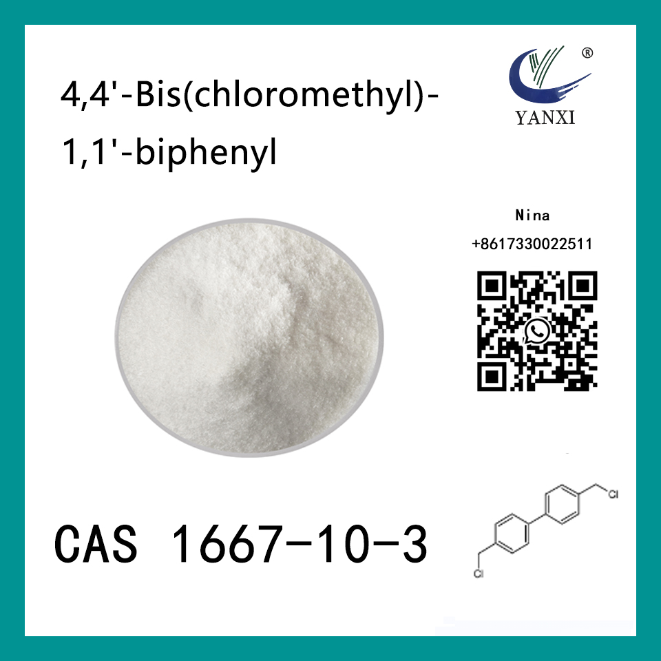 Kaufen Weißmacher 4,4''-Bis(chlormethyl)-1,1''-biphenyl Cas1667-10-3;Weißmacher 4,4''-Bis(chlormethyl)-1,1''-biphenyl Cas1667-10-3 Preis;Weißmacher 4,4''-Bis(chlormethyl)-1,1''-biphenyl Cas1667-10-3 Marken;Weißmacher 4,4''-Bis(chlormethyl)-1,1''-biphenyl Cas1667-10-3 Hersteller;Weißmacher 4,4''-Bis(chlormethyl)-1,1''-biphenyl Cas1667-10-3 Zitat;Weißmacher 4,4''-Bis(chlormethyl)-1,1''-biphenyl Cas1667-10-3 Unternehmen