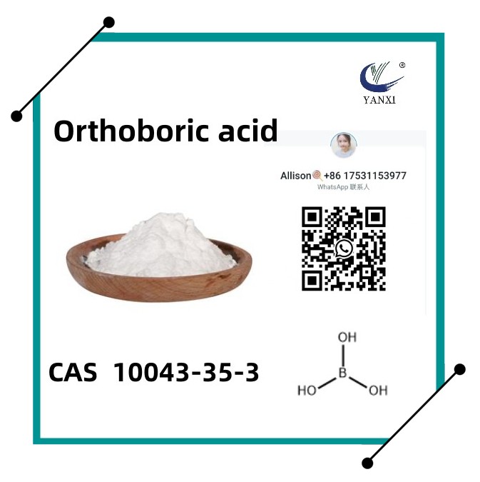 Acide orthoborique CAS 10043-35-3 Acide borique