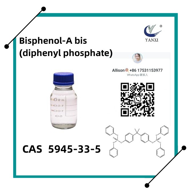 Забавител на горенето БДП Бисфенол-A Бис(дифенил Фосфат) Cas5945
-33-5