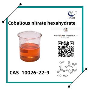 98% dinitrato de cobalto hexahidratado CAS 10026-22-9