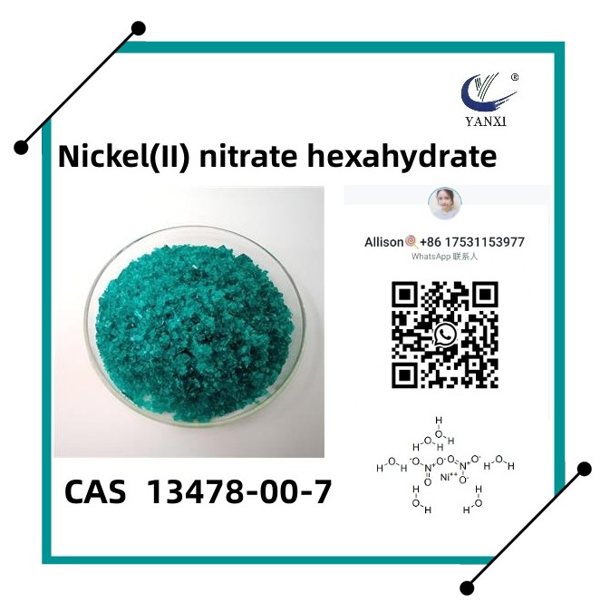 Solución al 16% de hexahidrato de nitrato de níquel al 98% CAS 13478-00-7