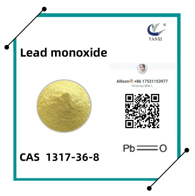 1317-36-8 Lead Oxide Yellow Lead(II) Oxide
