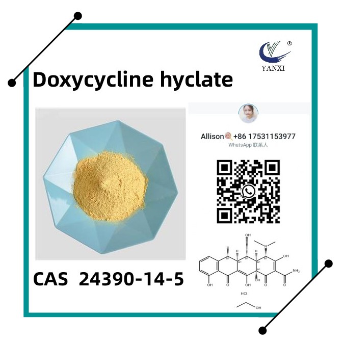 Doxycycline Hyclate/Doxycycline API CAS 24390-14-5