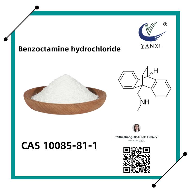 Cas 10085-81-1 Benzoctamine Hydrochloride Anesthetic
