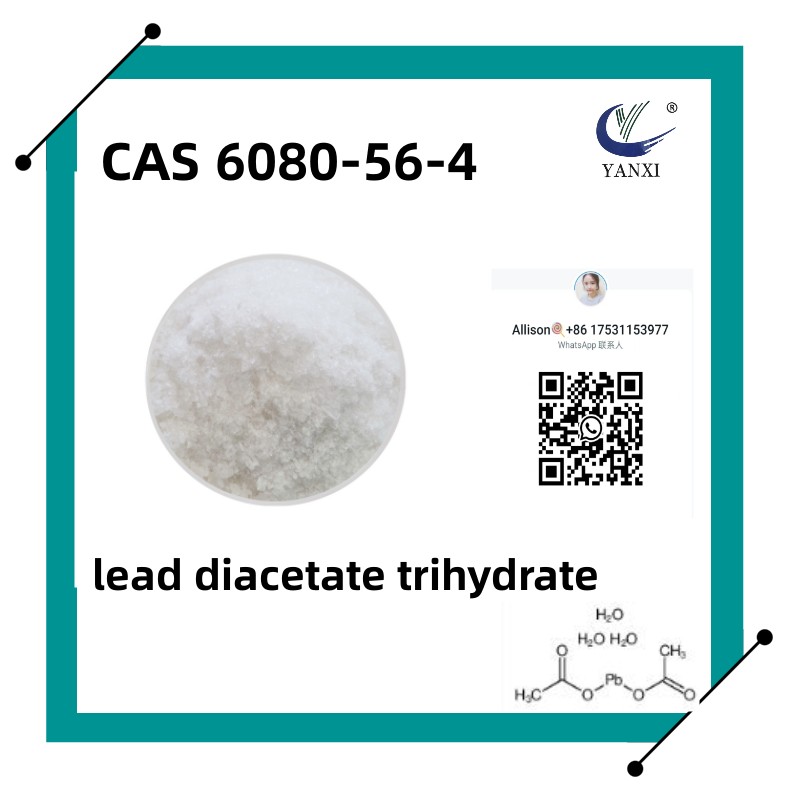 trihidrato de diacetato de plomo CAS 6080-56-4 con precio de fábrica