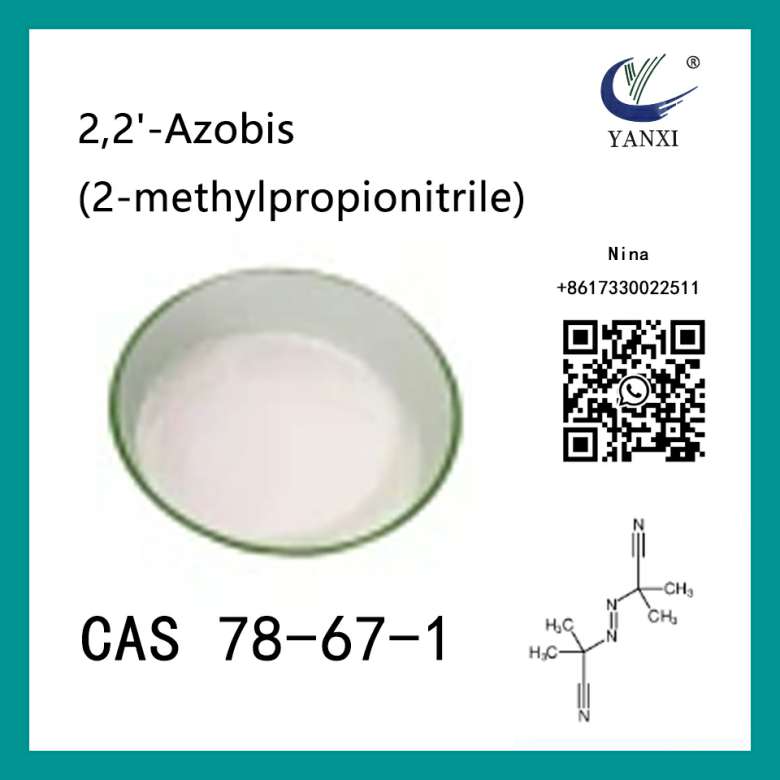 AIBN
 2,2''-Αζόμπις(2-μεθυλοπροπιονιτρίλιο) CAS
 78-67-1