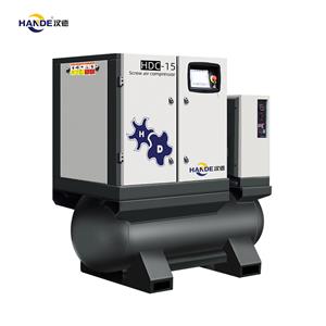 HANDE Velocidade Fixa 15KW 20HP 4-EM-1 Compressor de Ar Parafuso HDC-15