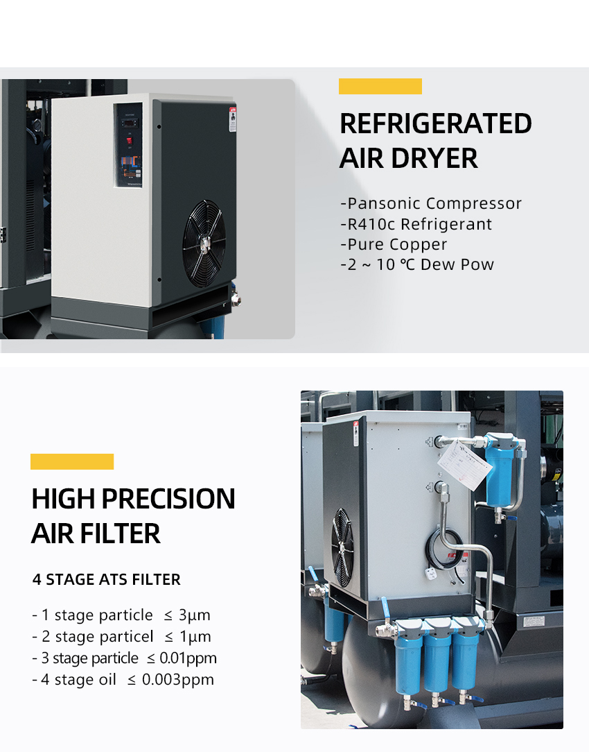 integrated air compressor