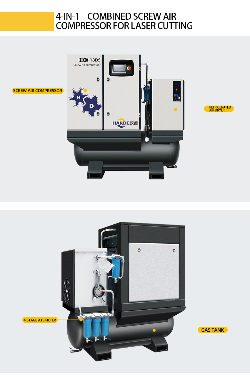 integrated air compressor