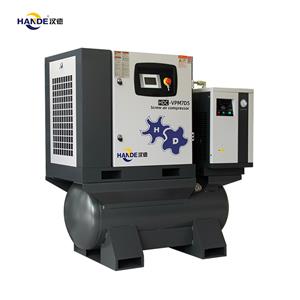 HANDE PM VSD 7.5KW 10HP 4-IN-1 Screw Air Compressor HDC-VPM7D5