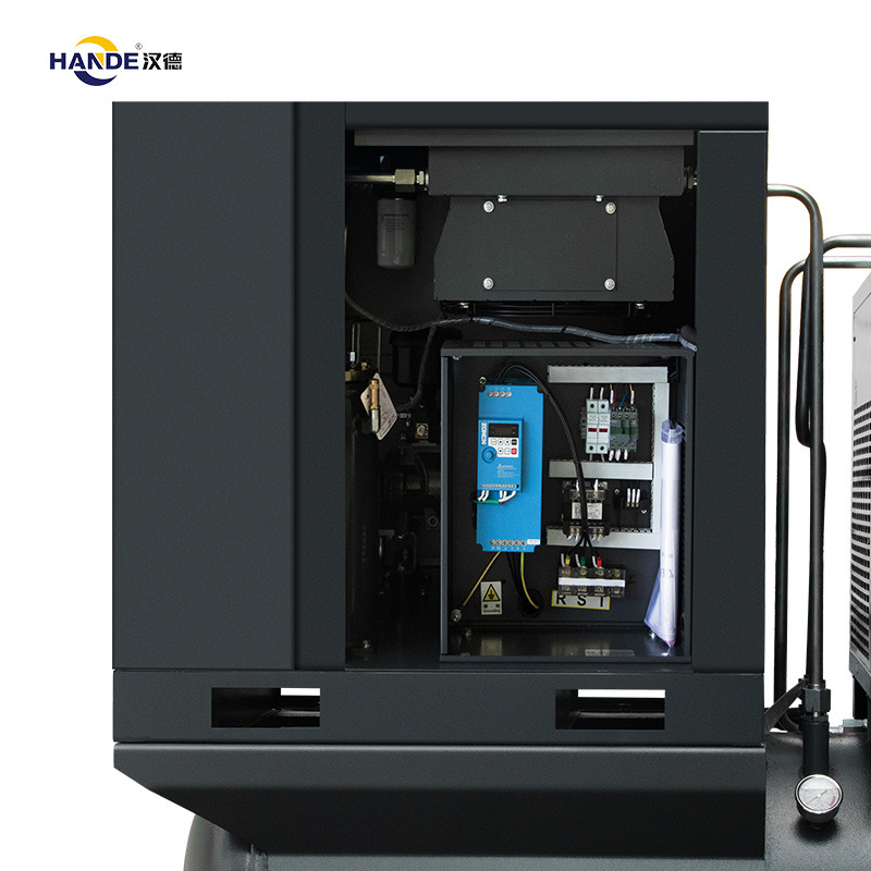 Китай Винтовой воздушный компрессор ХАНДЕ
 ВЕЧЕРА
 ВСД
 7,5 кВт, 10 л.с., 4-в-1 HDC
-VPM7D5, производитель