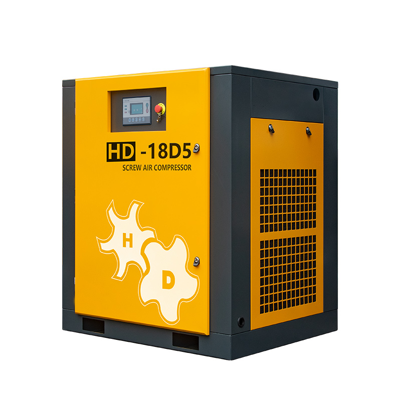 HANDE Fixed Speed 3.7KW-22KW 10-30HP Screw Air Compressor HD-7D5 HD-11 HD-15 HD-18.5 HD-22