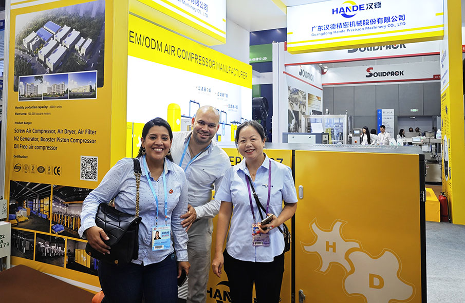 Hande compressor in Canton Fair