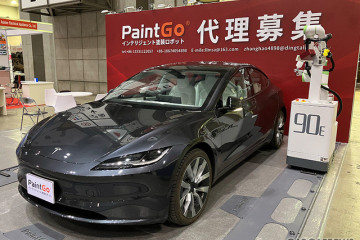 Paint Go智能喷涂机器人亮相日本IAAE 2025展会