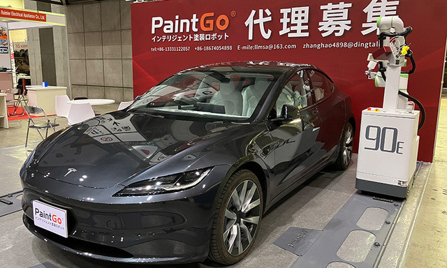 Paint Go智能喷涂机器人亮相日本IAAE 2025展会