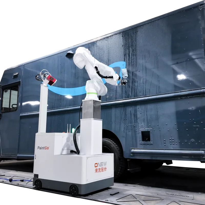 intelligent spray painting robot