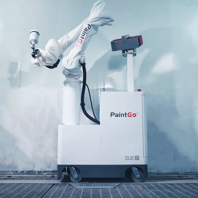 intelligent spray painting robot