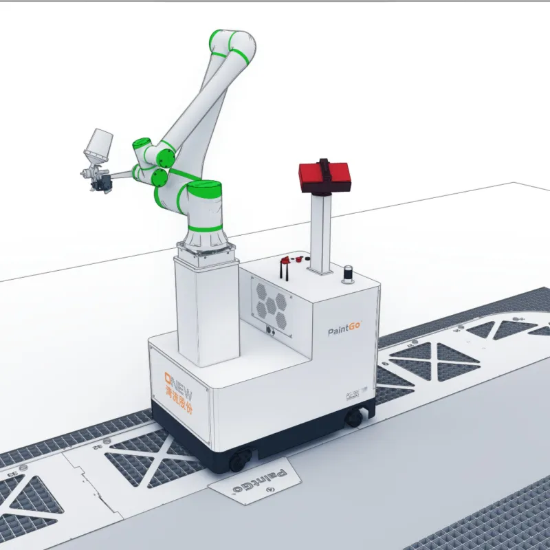 intelligent spray painting robot