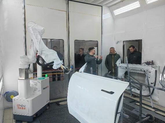 intelligent paint spraying system