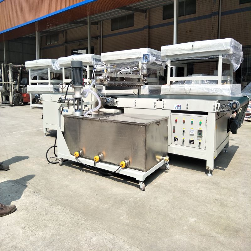 Uv Curtain Coater Machine For High Gloss Kitchen Cabinets