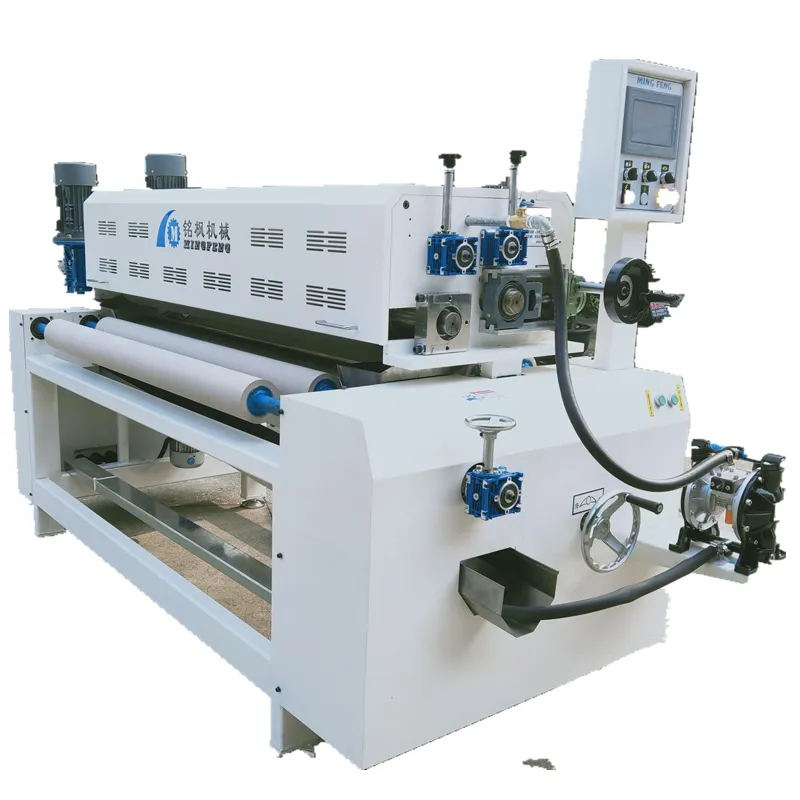 single roller coating machine