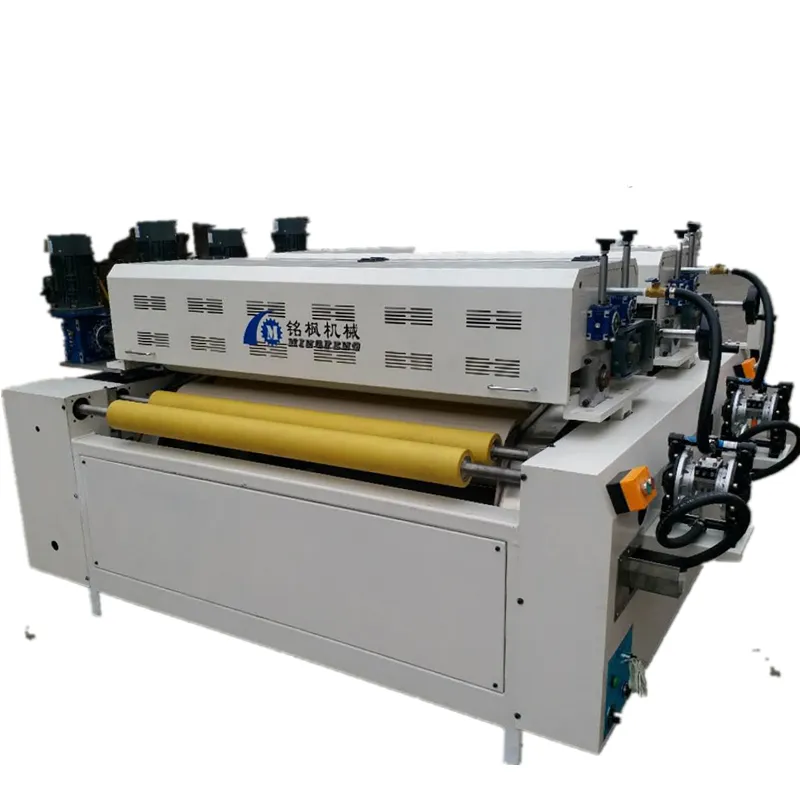 What materials can roller coating machines coat?