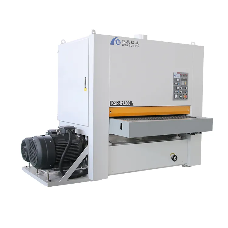 Is an industrial wide belt sanding machine better than a roller?
