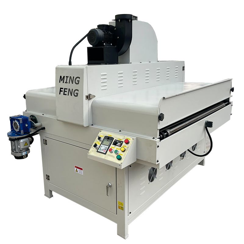 Máquina de secado y curado de pintura UV de una sola lámpara para muebles
