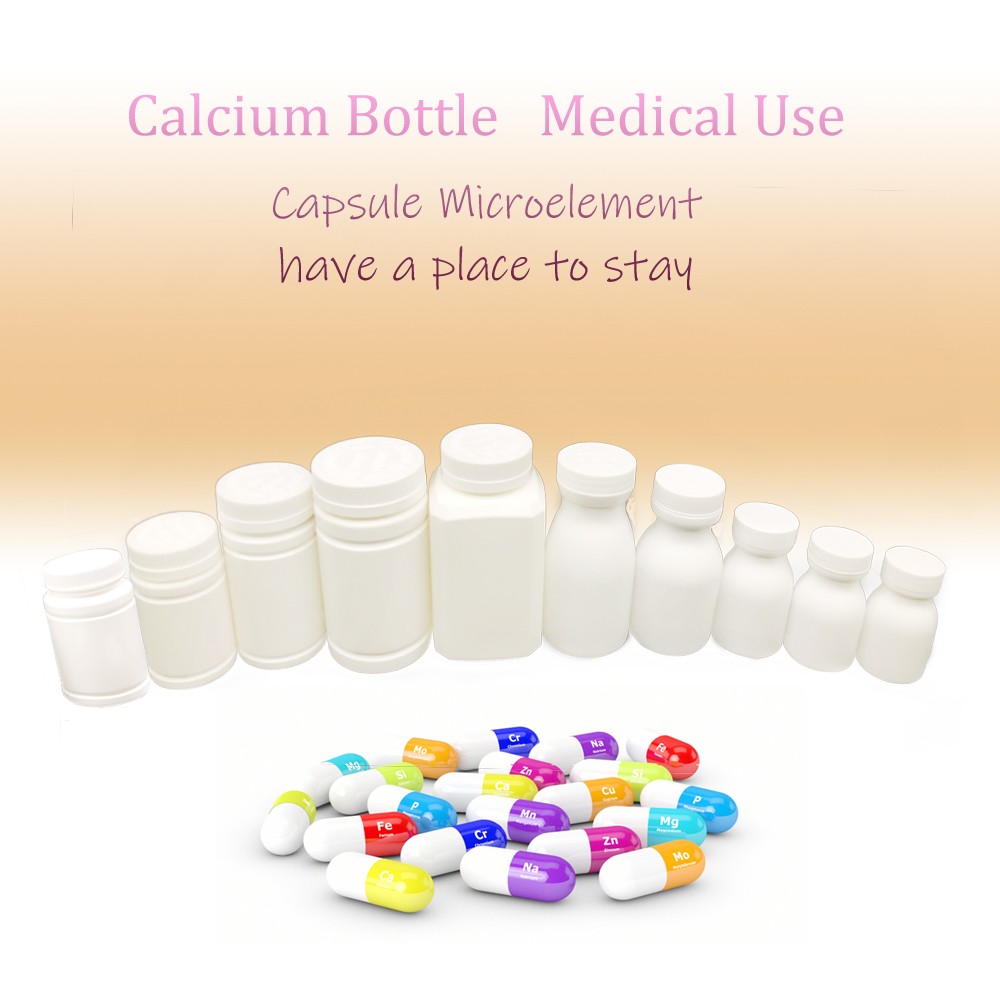 100ml Plastic Containers Bottle Jar With Cap Lids