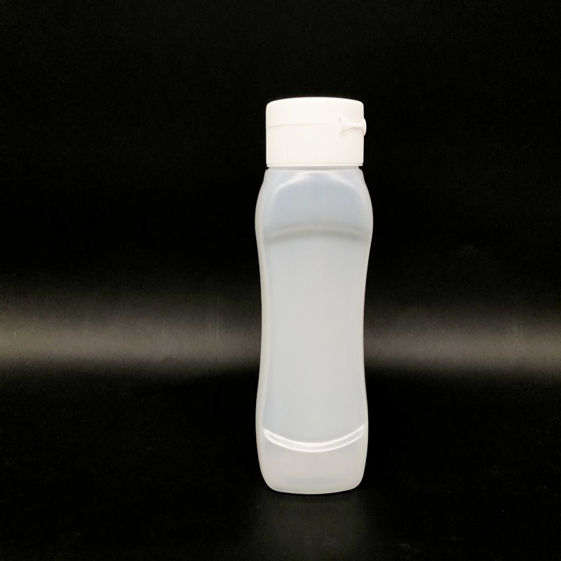 Plastic Hot Milk Squeeze Sauce Bottles With Lids