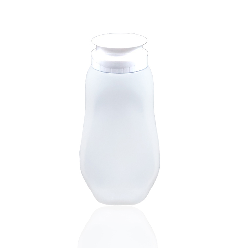 Clear Plastic Empty Ketchup Bottle With Flip Cap