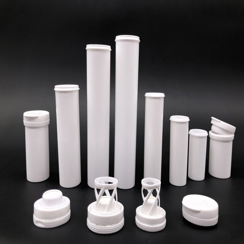 Plastic Effervescent Tablet Tubes