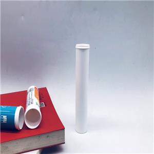 Effervescent Tubes And Desiccant Caps Tablet Tube