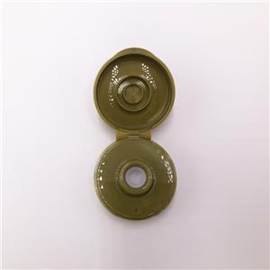 plastic flip top lid for sauce bottle 38/400