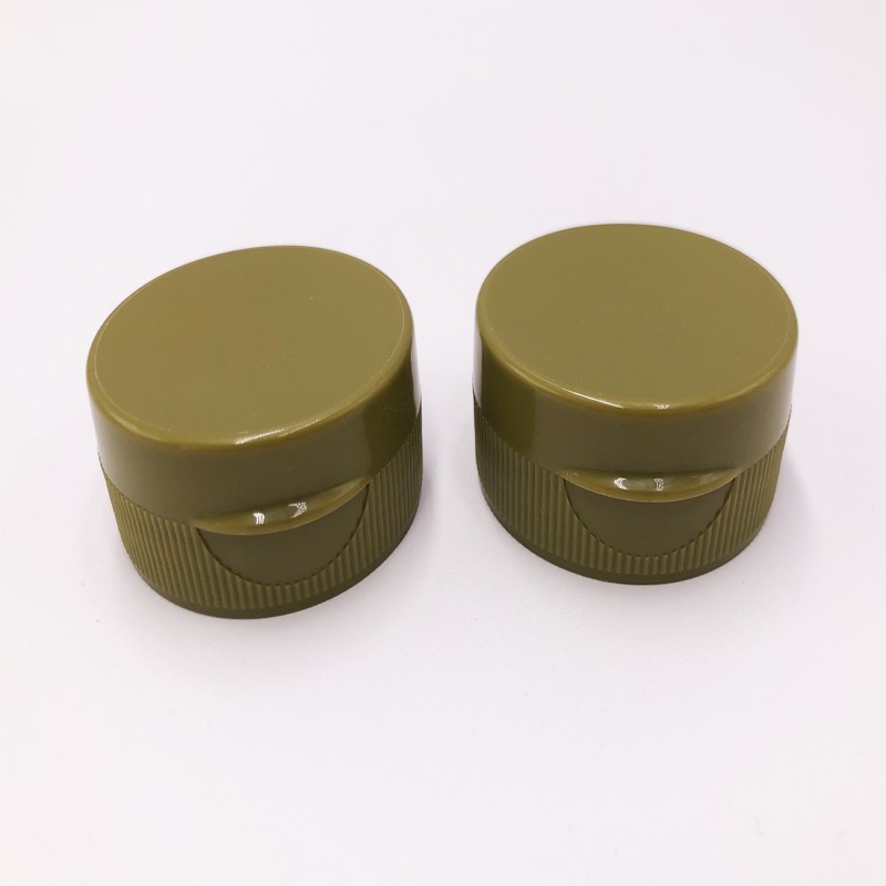 plastic flip top lid for sauce bottle 38/400