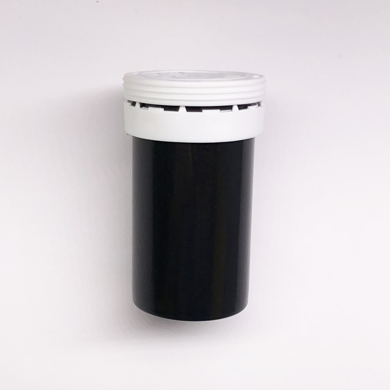 plastic effervescent tablet tube bottle for medical use