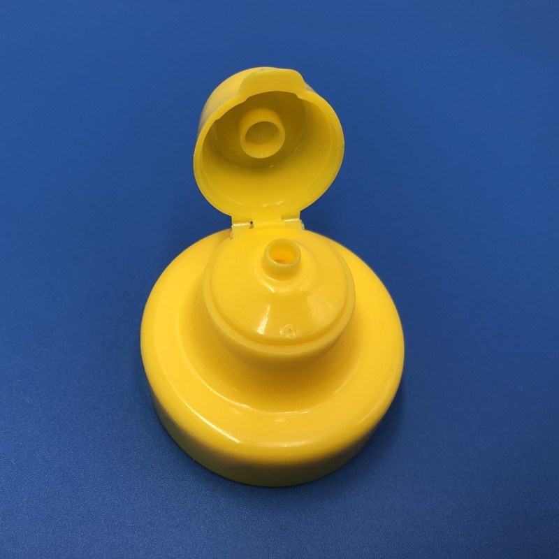 plastic flip top lid cap