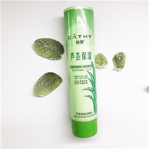 plastic PE soft cosmetic tube for skincare