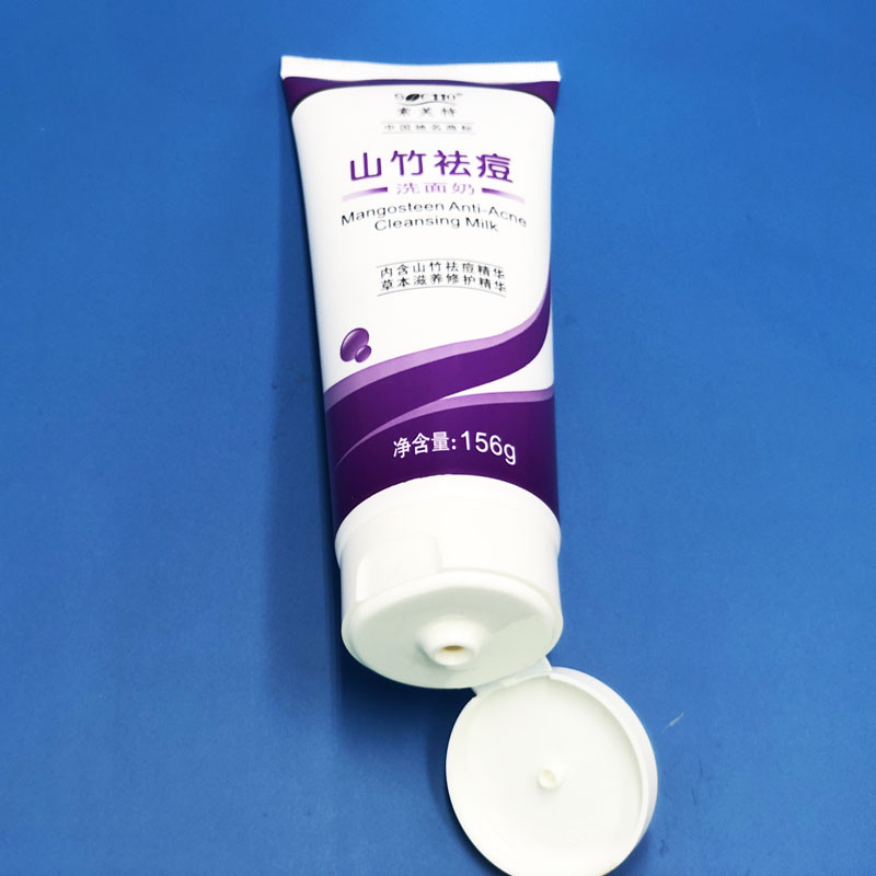 plastic soft tube white color diameter 40mm