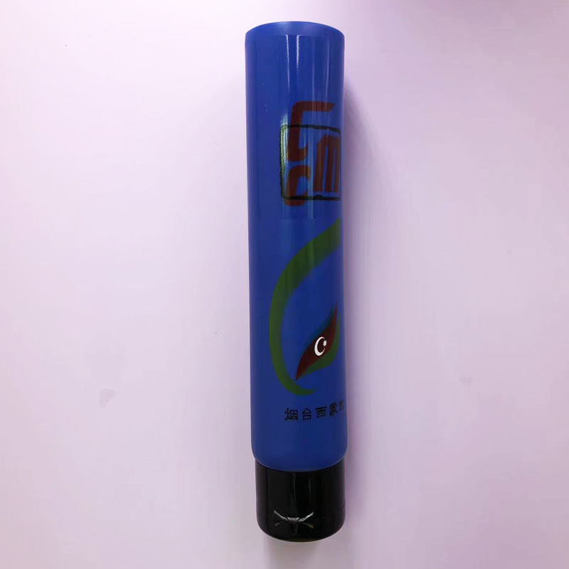 plastic cosmetic tube for hand cream lotion