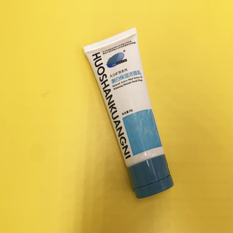 plastic soft tube for hand lotion cream